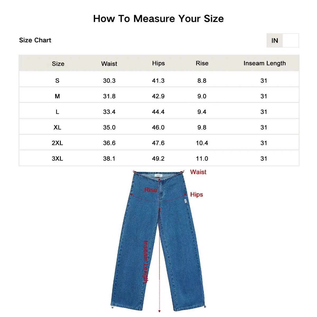 Pwest NYC Low-Rise Wide-Leg Jeans — Adjustable Drawstring Waistband/Hem, Relaxed Straight Cut, Soft Daily Wear-Spring Summer Bottom Trouser