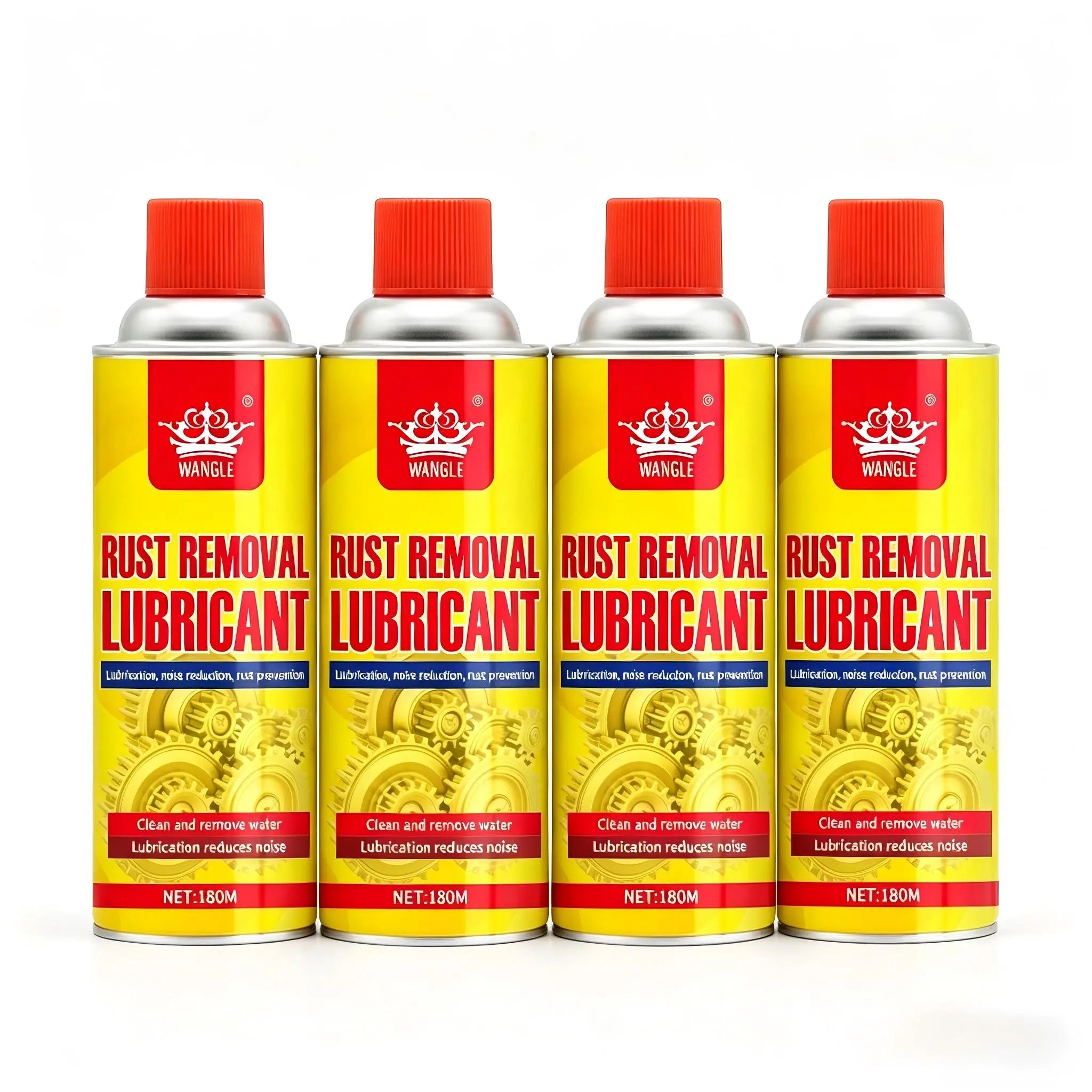 Rust Remover & Anti-Rust Lubricant Spray -Heavy-DutyMulti-Purpose Penetrating Oil Spray, DIY Auto CareLubricant, High Temp Anti-Rust Corrosion Inhibitor & SqueakFix, Ideal Maintenance Spray for Car Locks, Bearings & MetalHardware