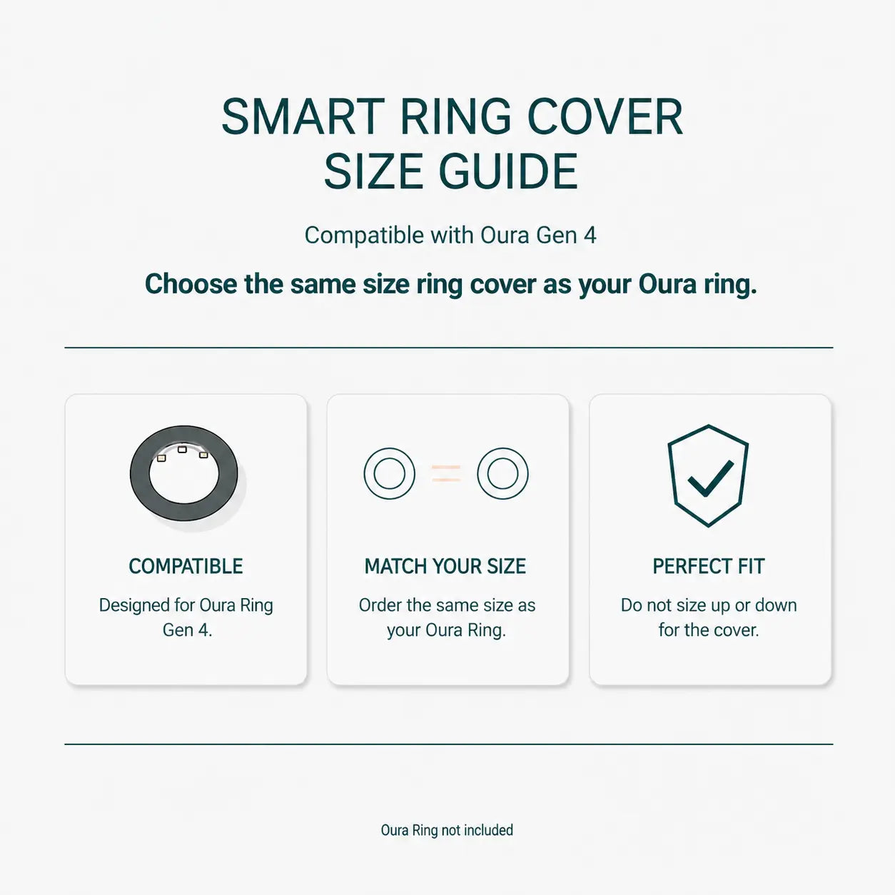 PAVOI 14K Gold Plated Pave Smart Ring Cover for Women - Trendy Fitness Ring Cover