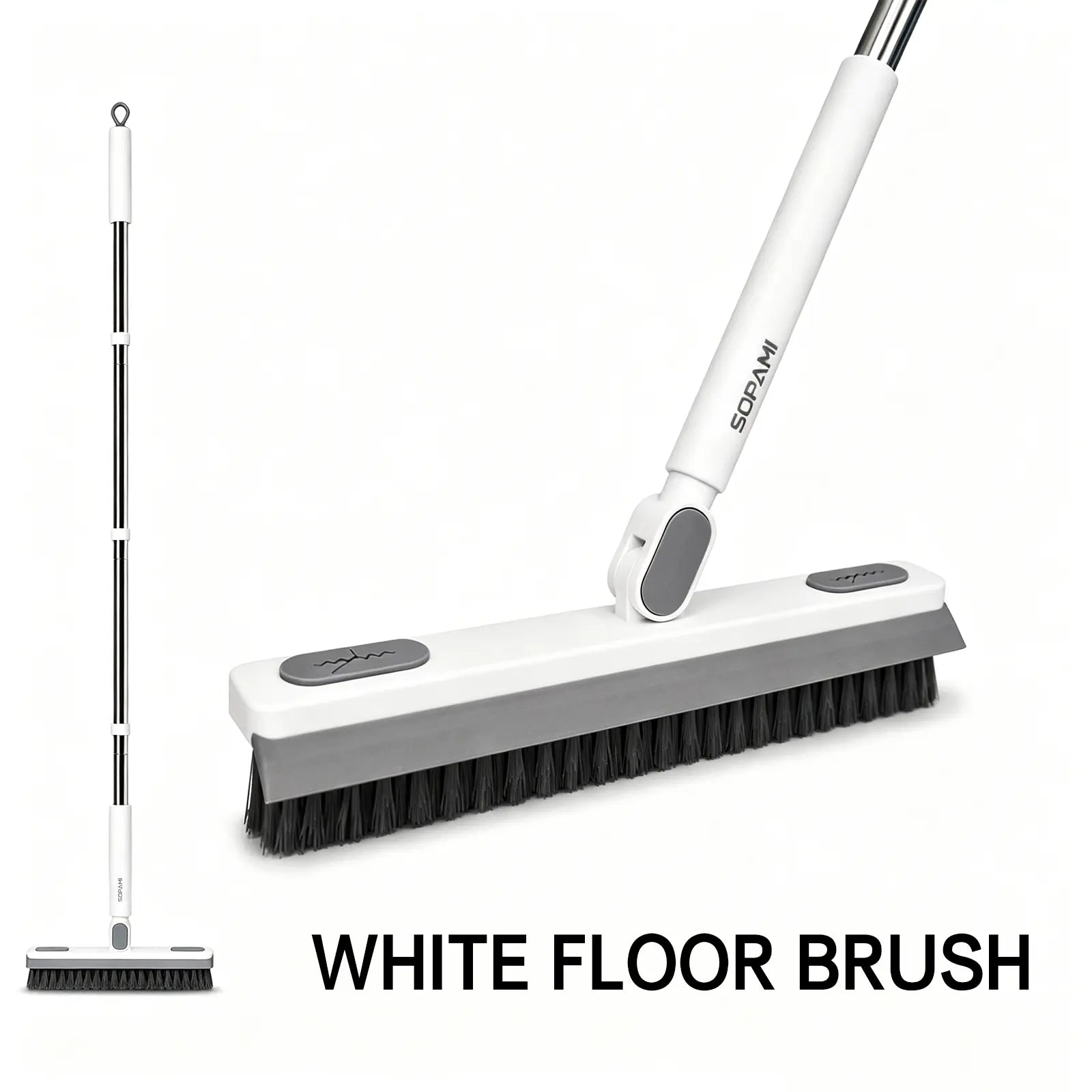 SOPAMI 180° Rotating Gap Cleaning Tool - Extendable Adjustable No-Touch Cleaner for Windows, Sliding Doors, Narrow Spaces, Home Deep Cleaning
