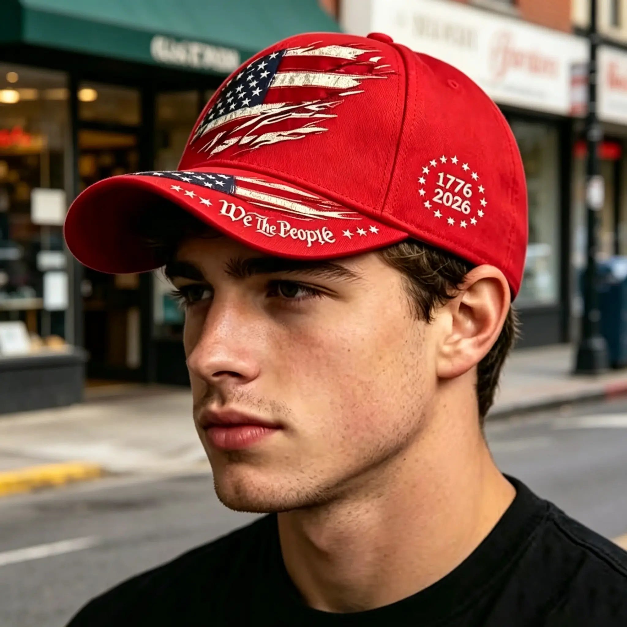 2pcs 250th Anniversary Print Baseball Cap, Adjustable Unisex Sun Cap, Suitable for Everyday Wear and Casual Style